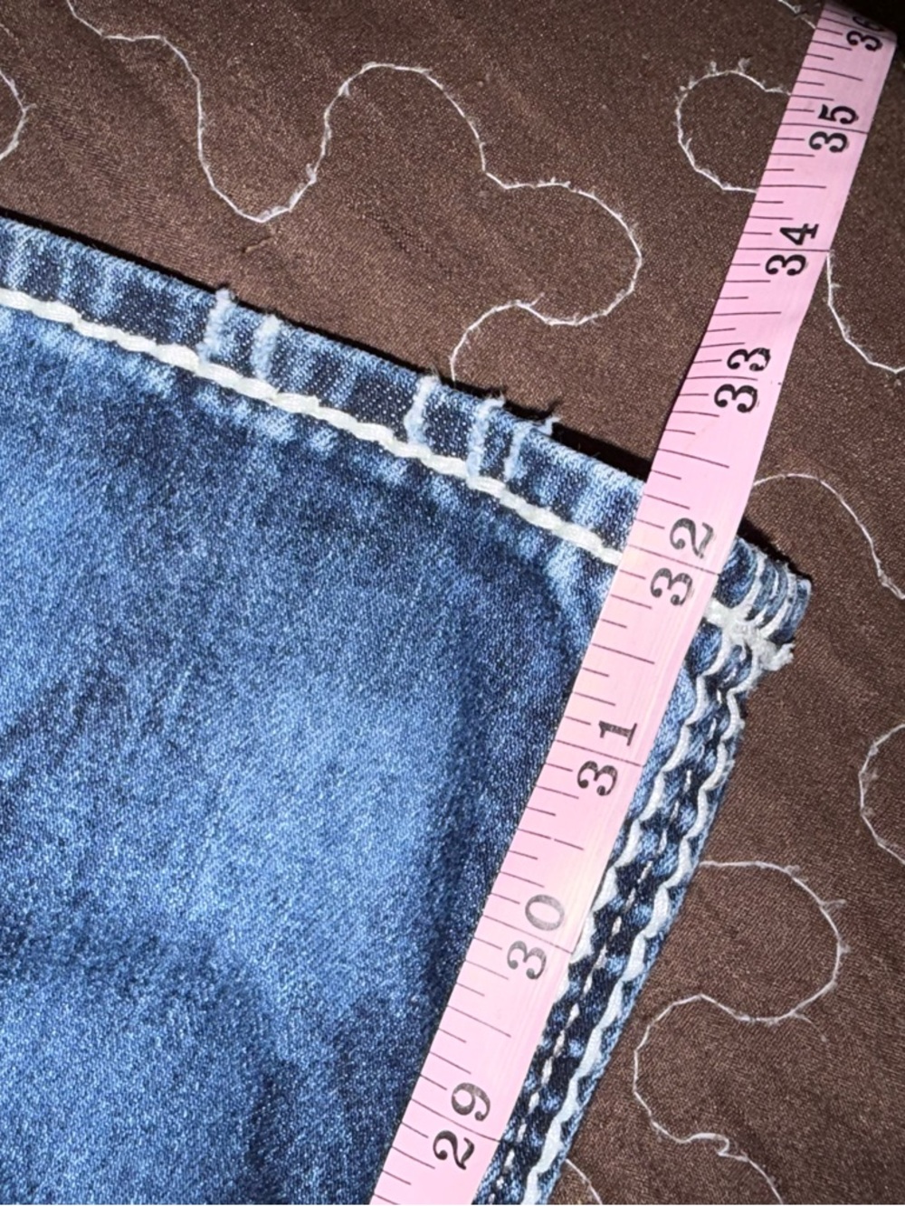 Rock Revival Vintage Wash Blue Bootcut Jeans - Picture 8 of 8